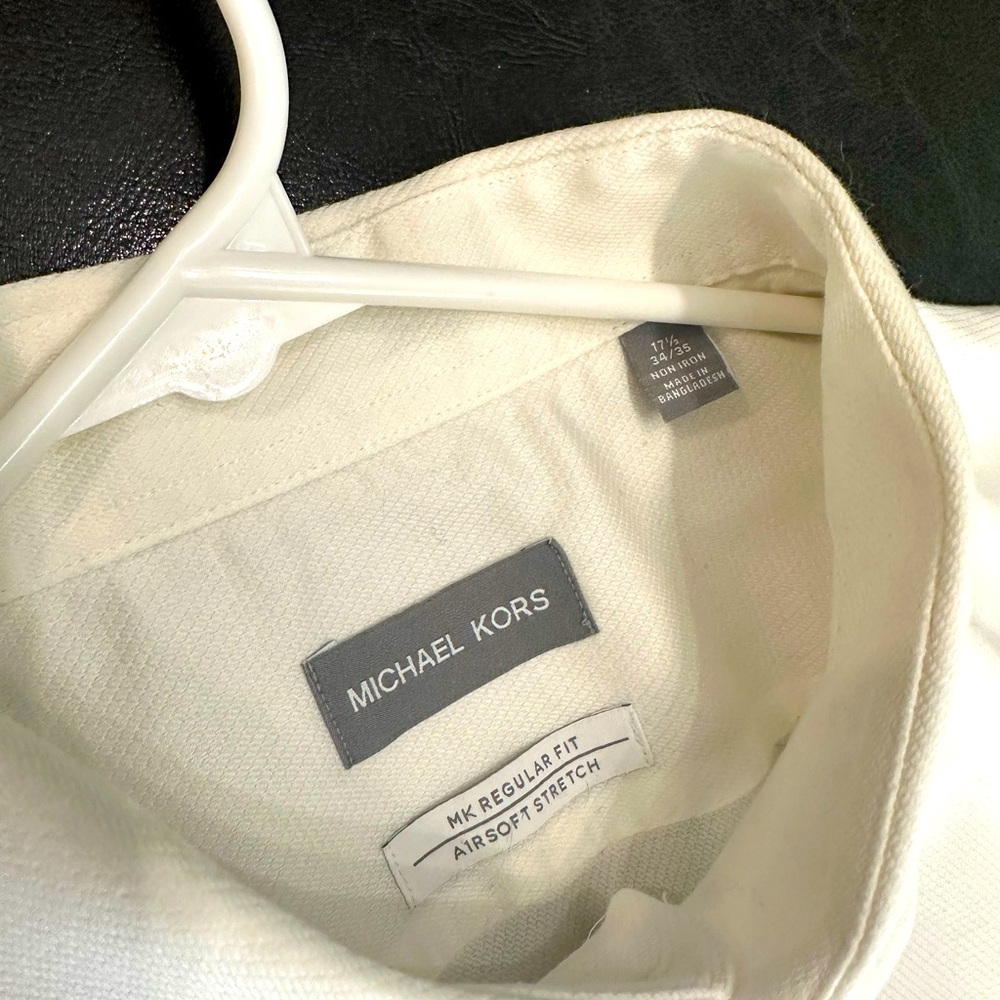 Michael Kors men’s button down shirt 17 1/2 34/35 XL